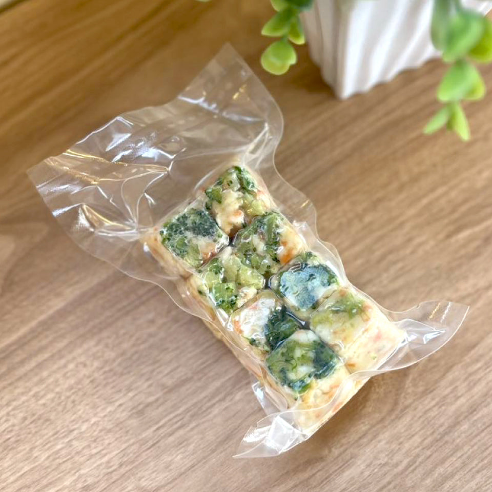 【犬】miagozzo|村上鮭と上越米の雪下野菜ごはん